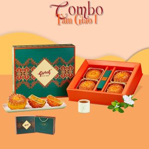 Combo Givral Tâm Giao 1 – 4 bánh 250Gr (GTG1)